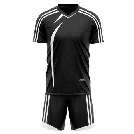 Ronex RC-721 Soccer Kit Combo (Adult) - Black/White